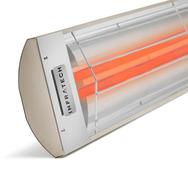 Infratech CD-Series 39-Inch 5000W Dual Element Electric Infrared Patio Heater - 240V - Beige - CD5024BE
